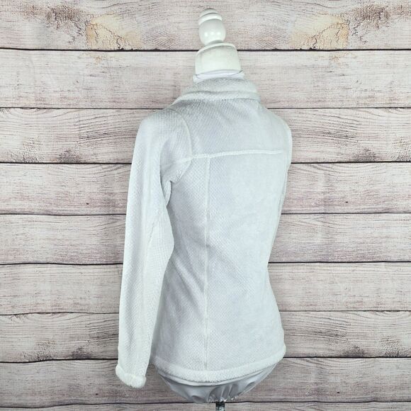 Patagonia Re-Tool Snap-T White Fleece Classic Polartec Fleece Cozy Pullover XS - Picture 3 of 8